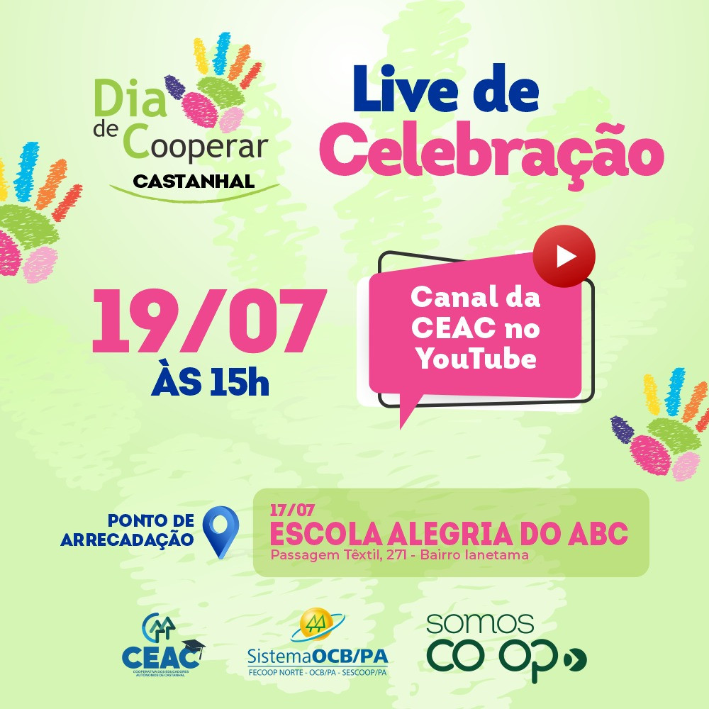 Live do Dia C Castanhal será neste domingo (19)