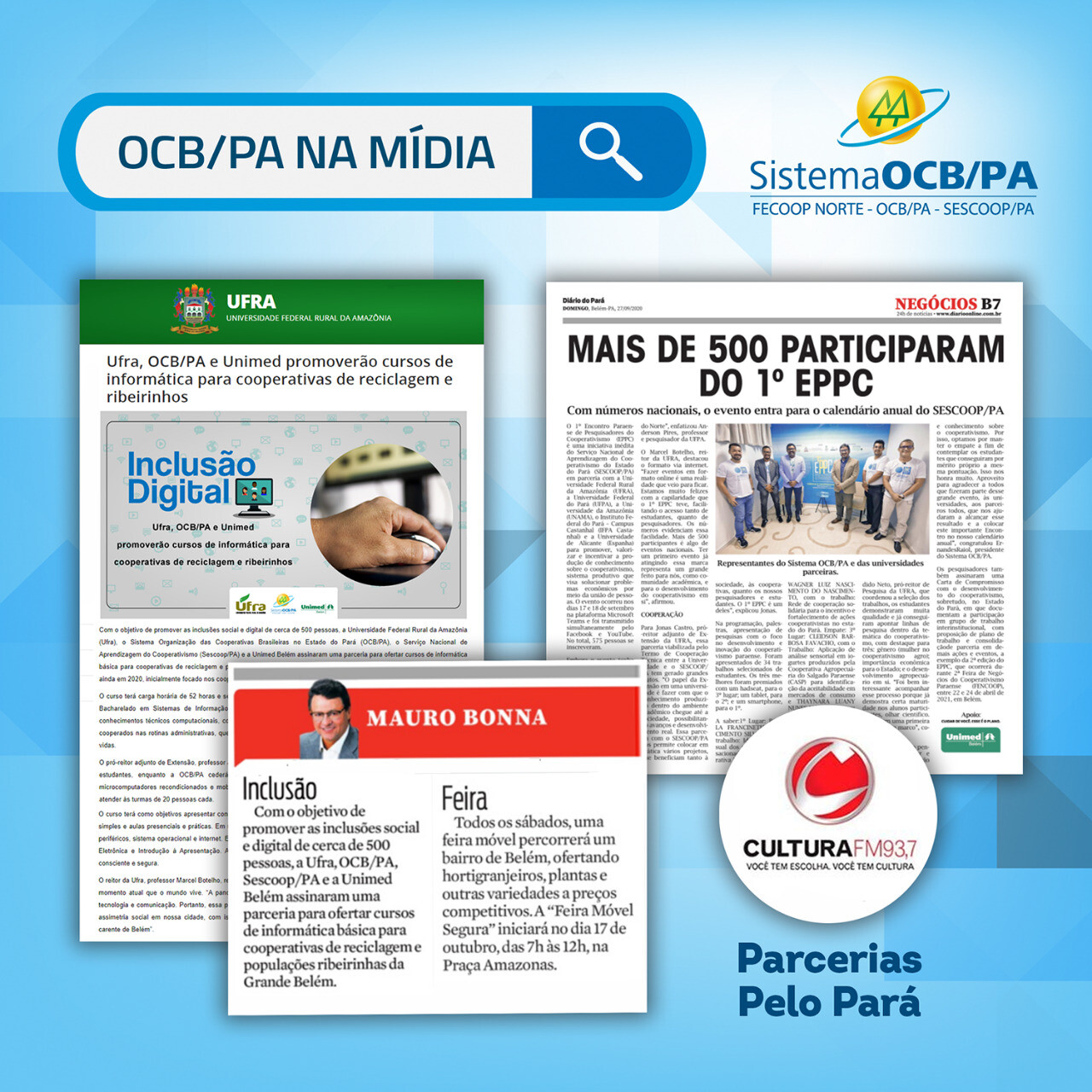 EPPC e Projeto de Inclusão Digital é destaque na mídia