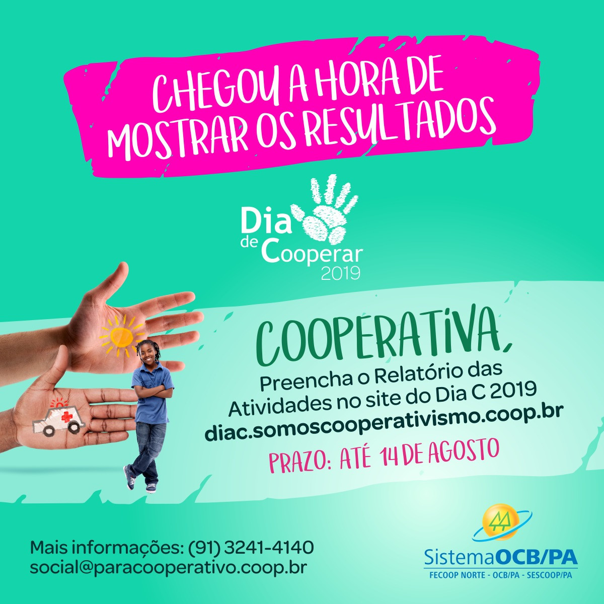 Resultados do Dia C 2019 devem ser enviados até o dia 14