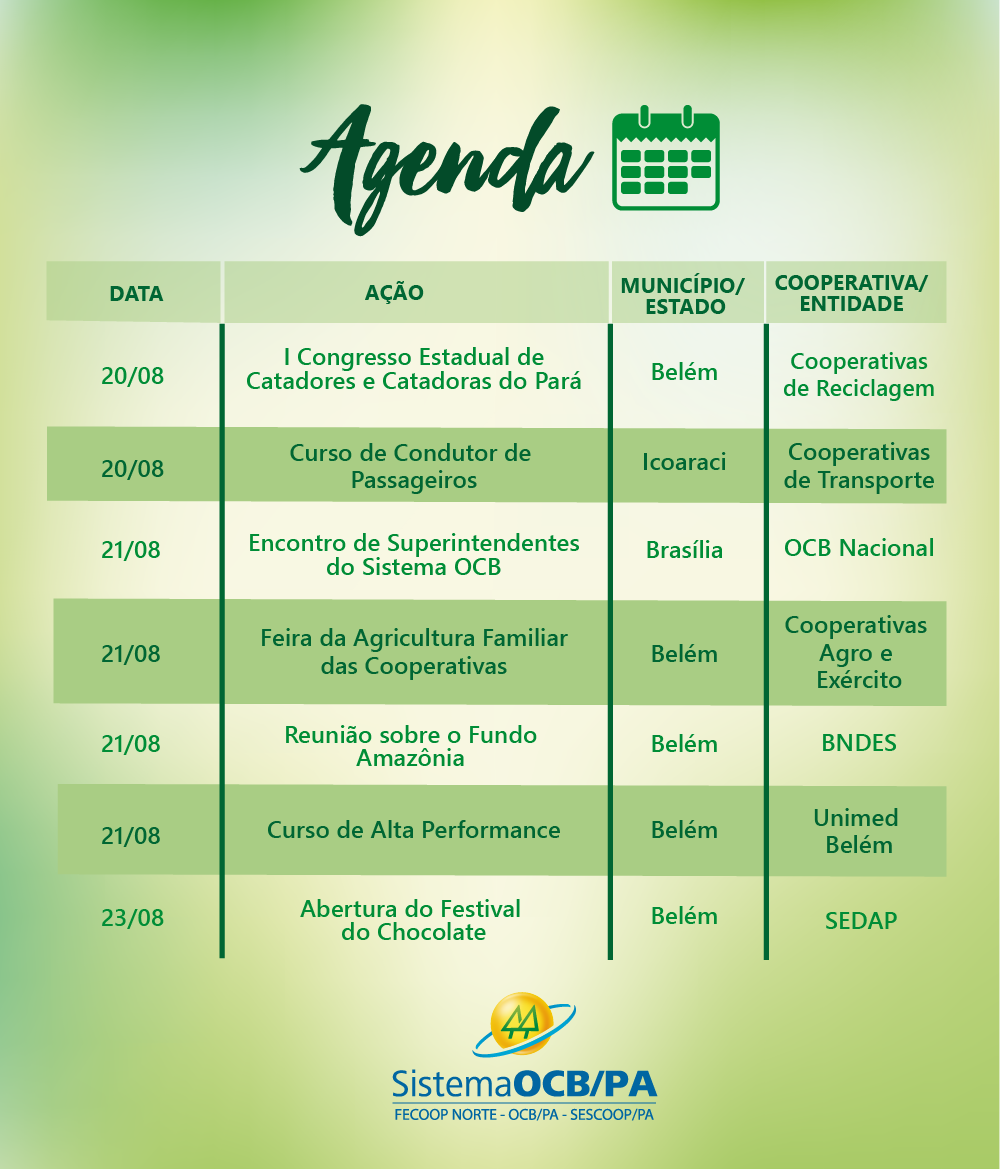 Agenda Semanal