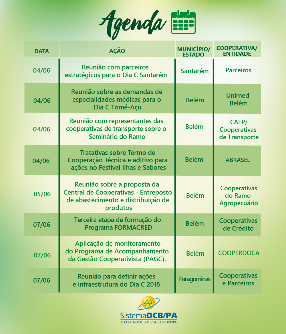 Agenda Semanal