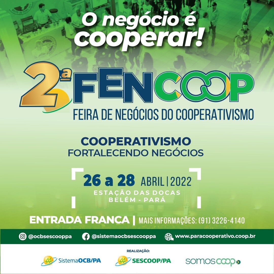2° Edição da FENCOOP já tem data marcada