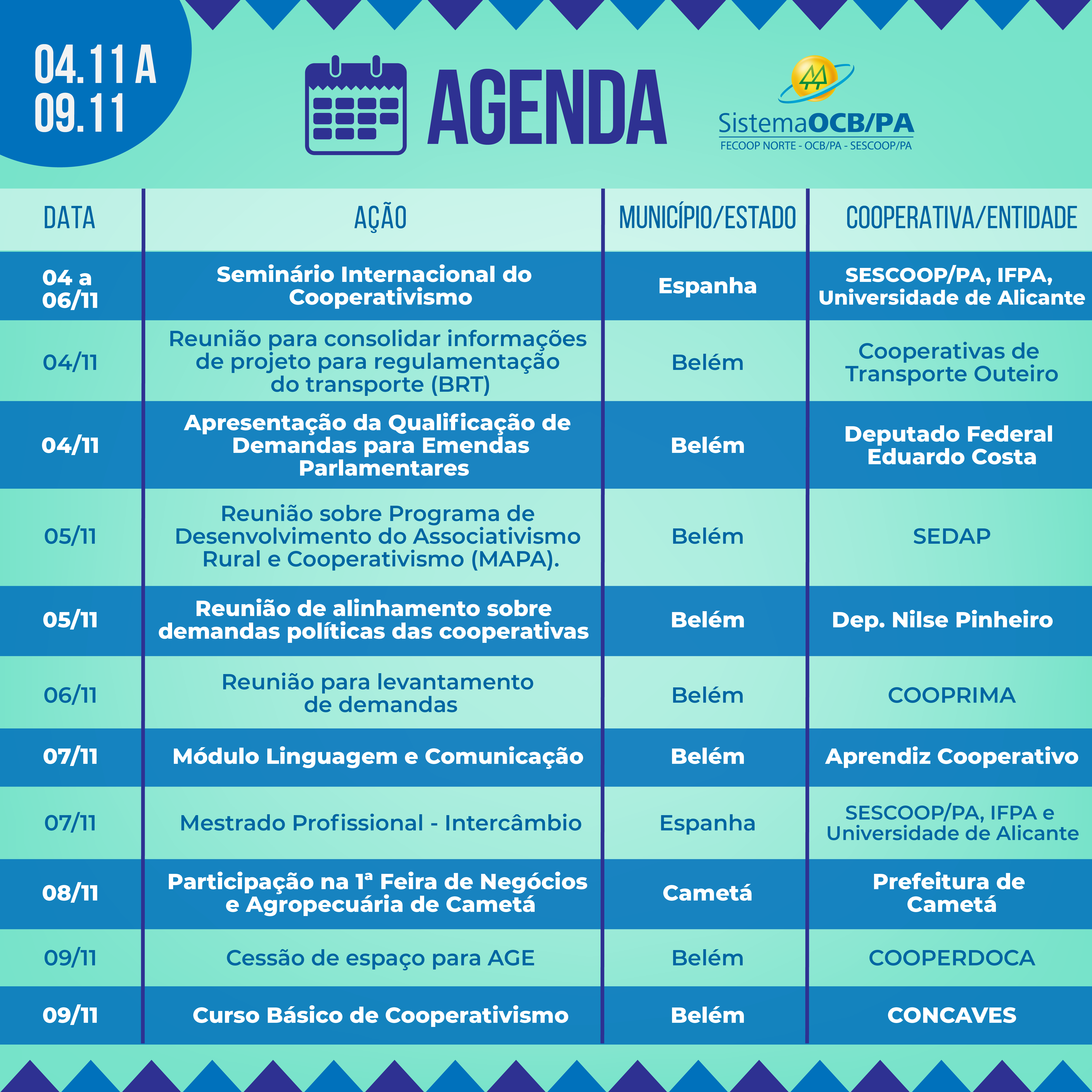 Agenda Semanal 📗✍