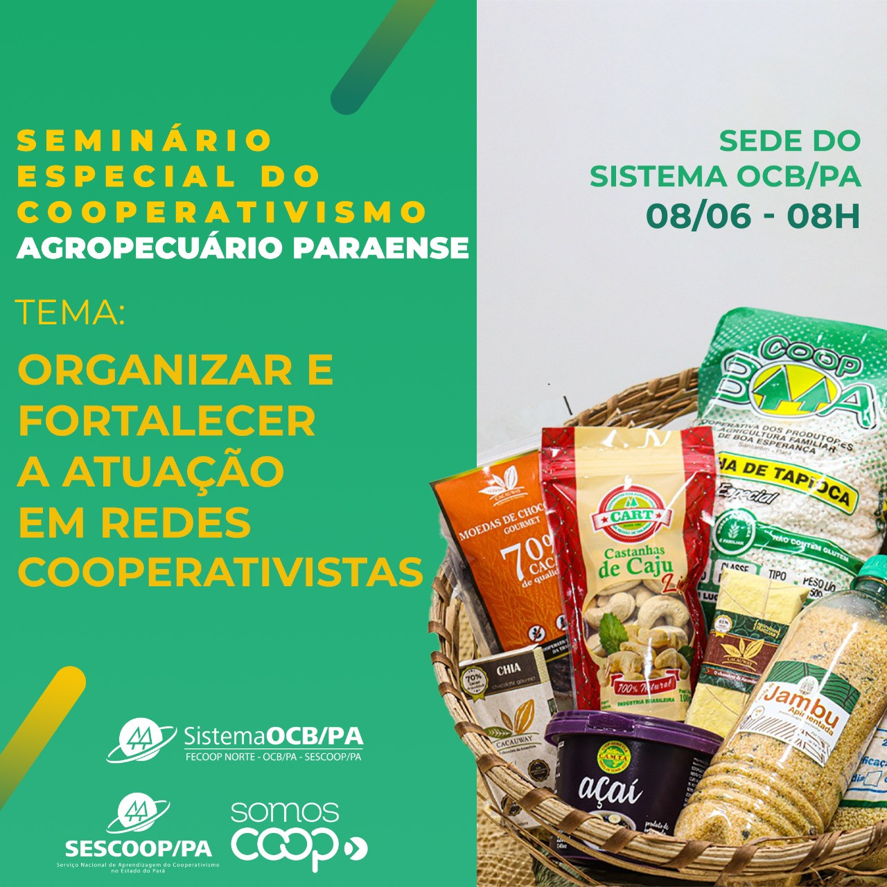 Seminário Agro apresenta estratégias para atuação em redes cooperativistas