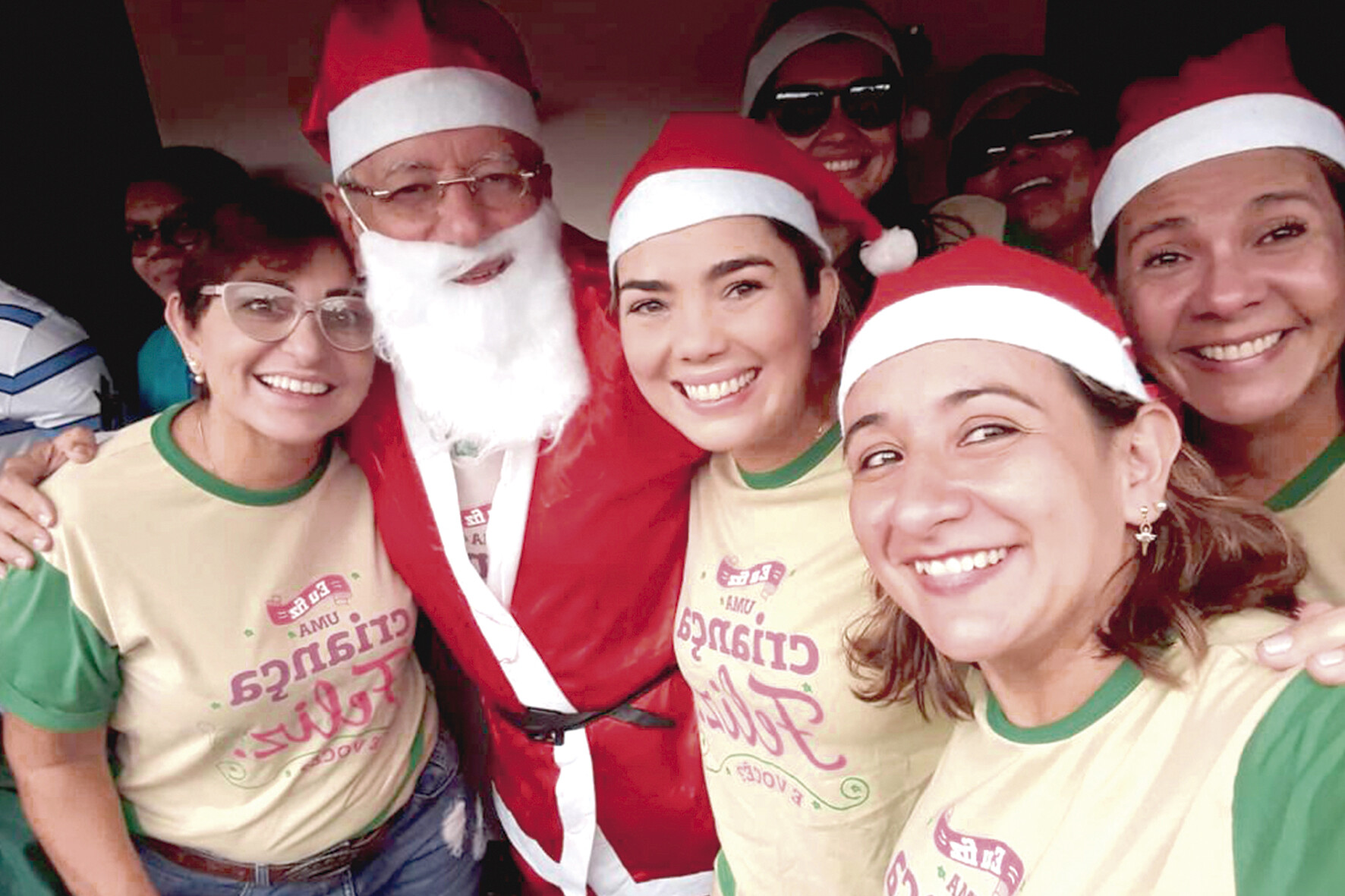Natal da Unimed Belém foi com ribeirinhos
