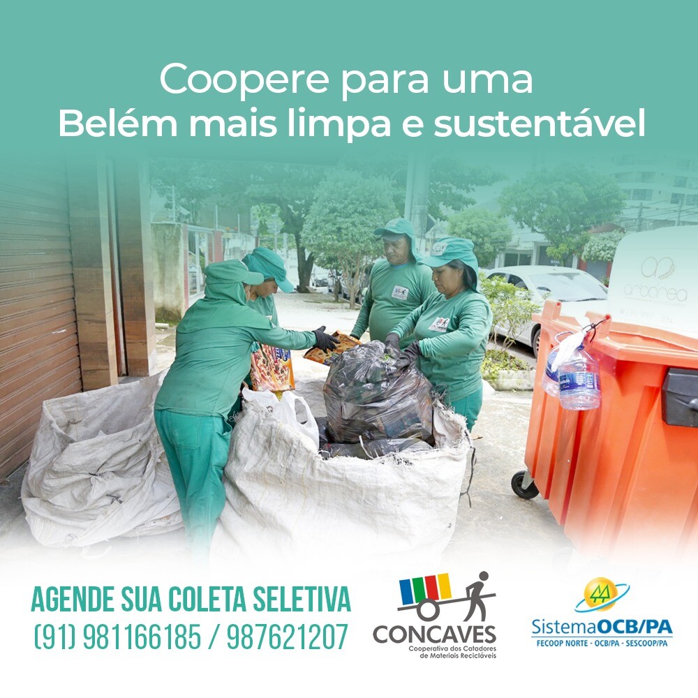 Concaves faz agendamento de coleta seletiva