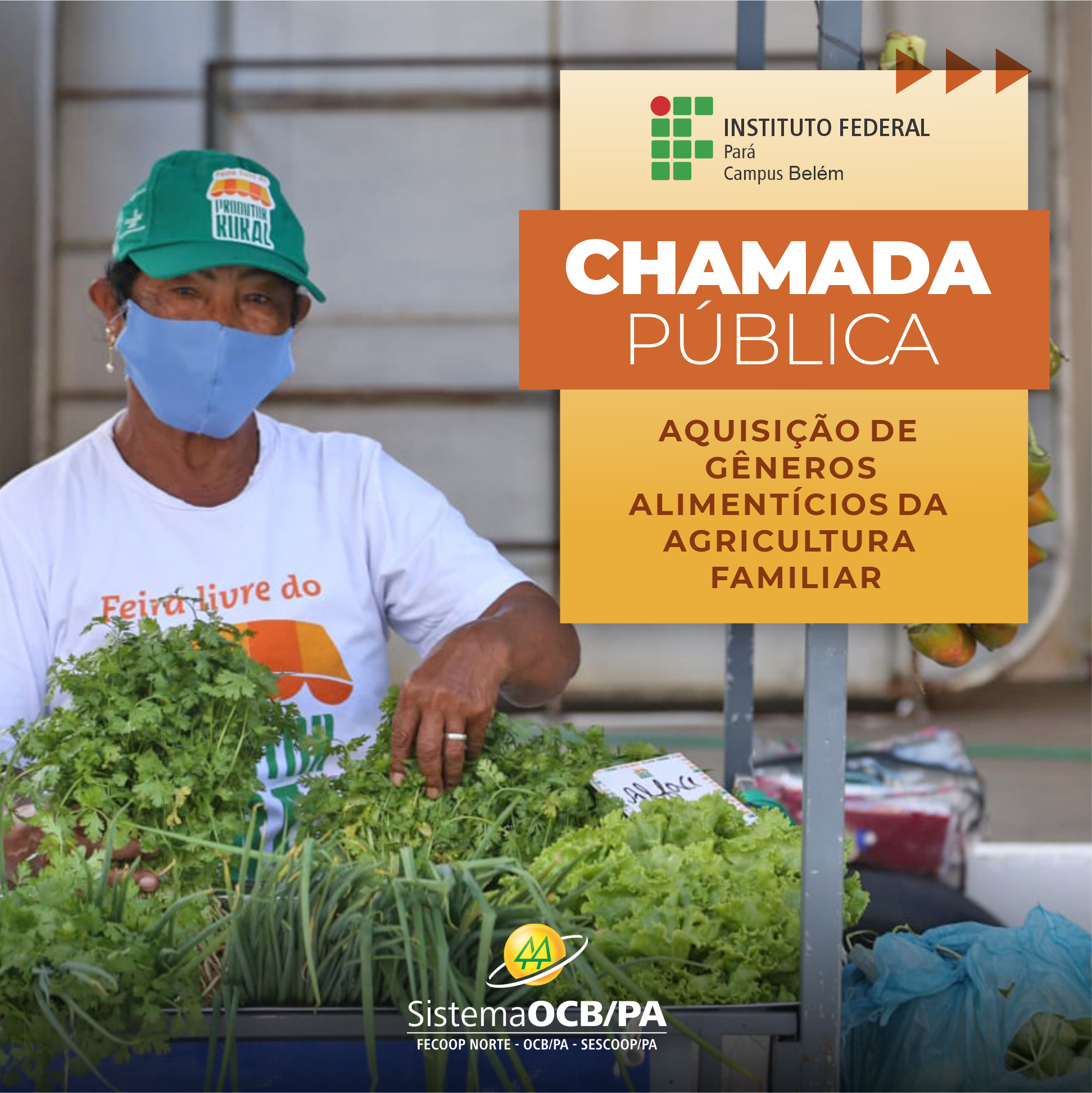 IFPA Belém lança edital para aquisição da Agricultura Familiar