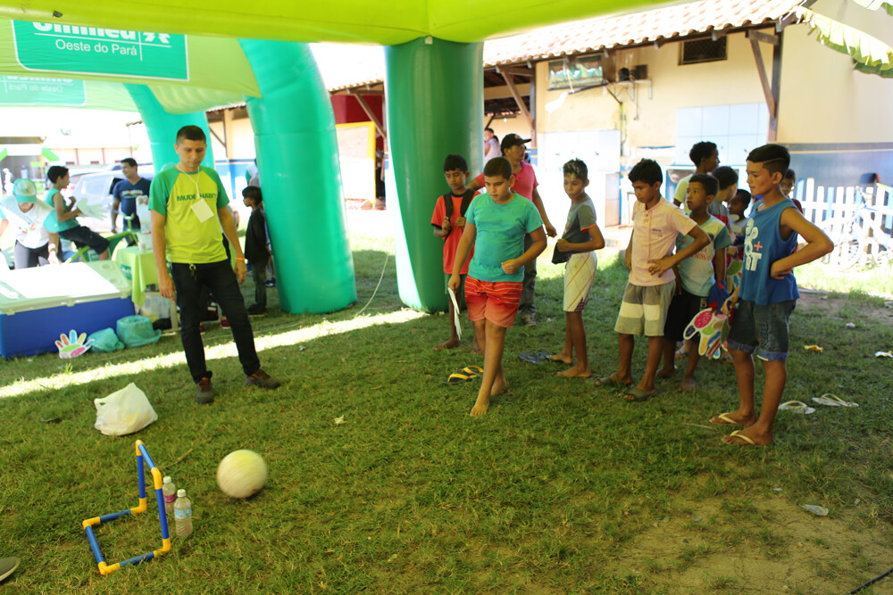 Dia C alcança comunidade carente em Santarém 