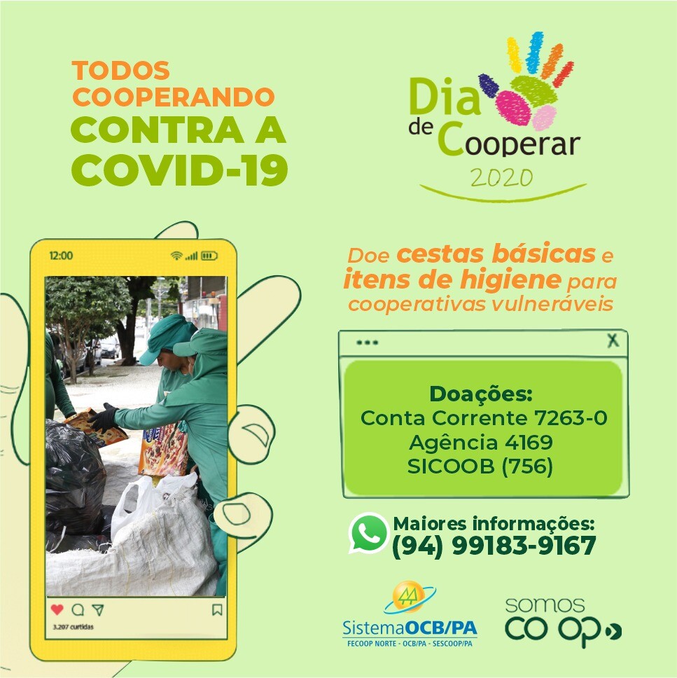 Dia C promove campanha em prol das cooperativas