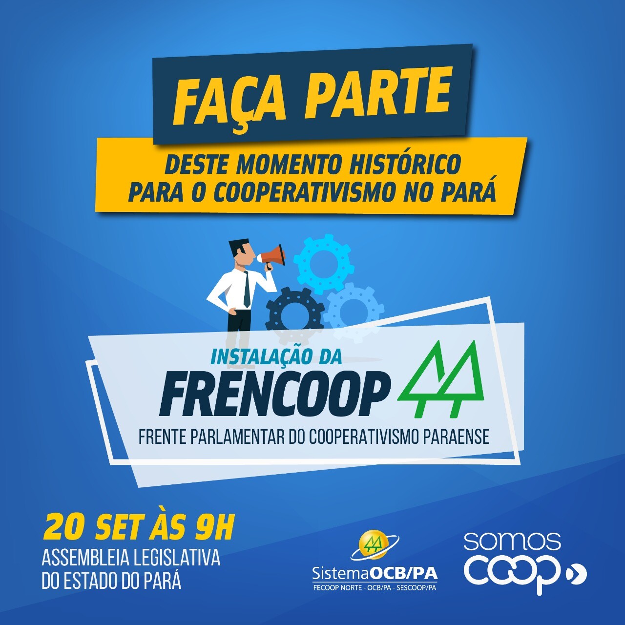 Sessão especial marca início das atividades da FRENCOOP