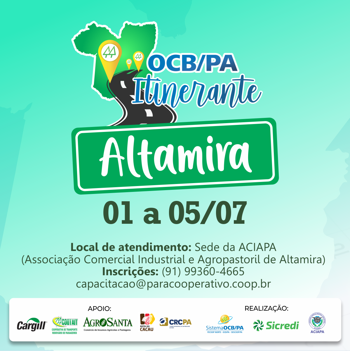 OCB/PA Itinerante chega a Altamira