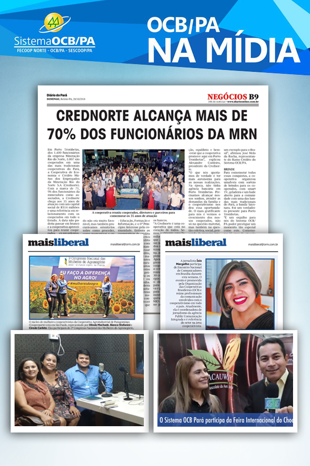 OCB/PA na Mídia