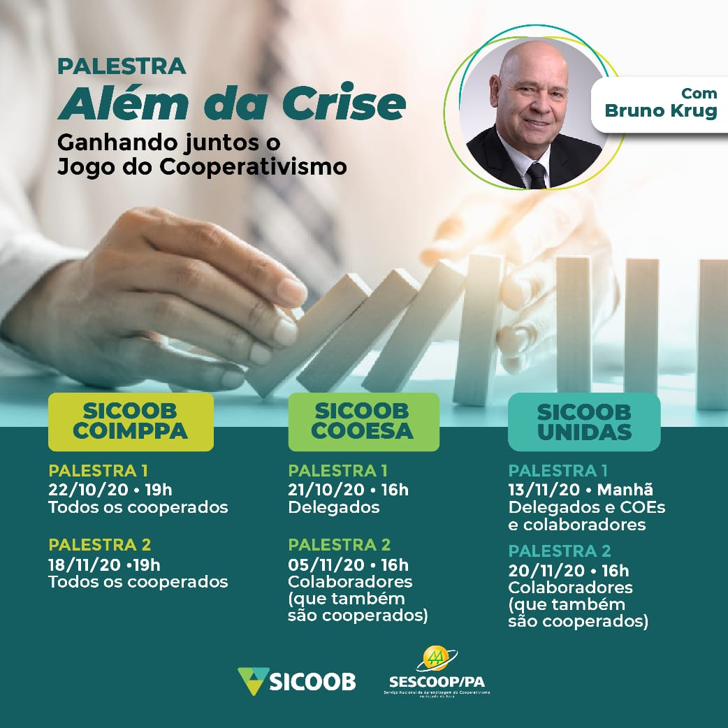 Cooperativas SICOOB receberão ciclo de palestras