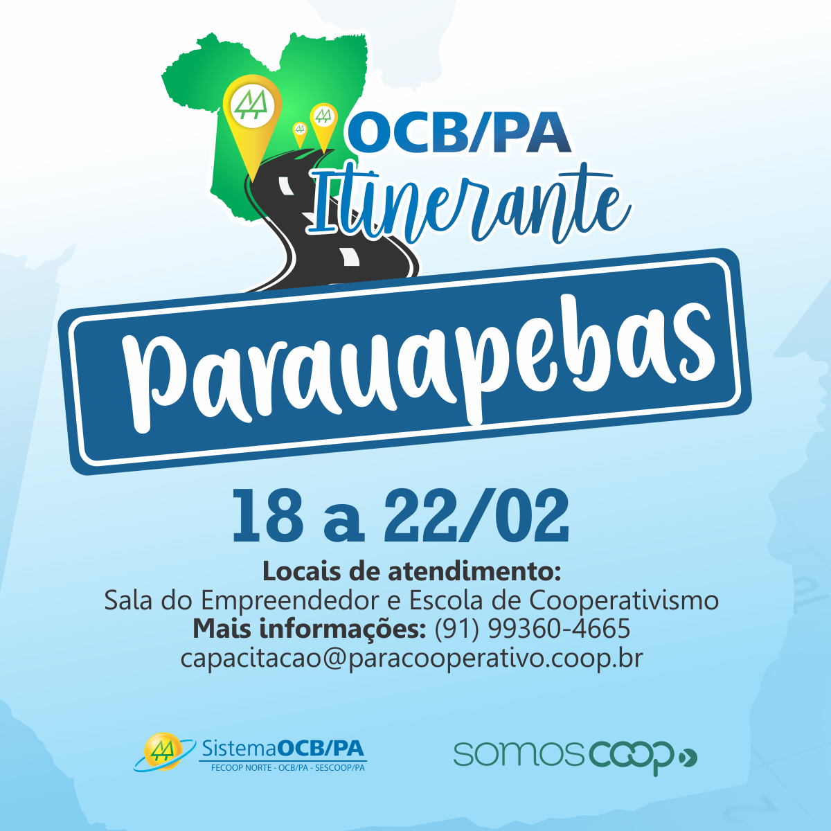 OCB/PA itinerante chega a Parauapebas