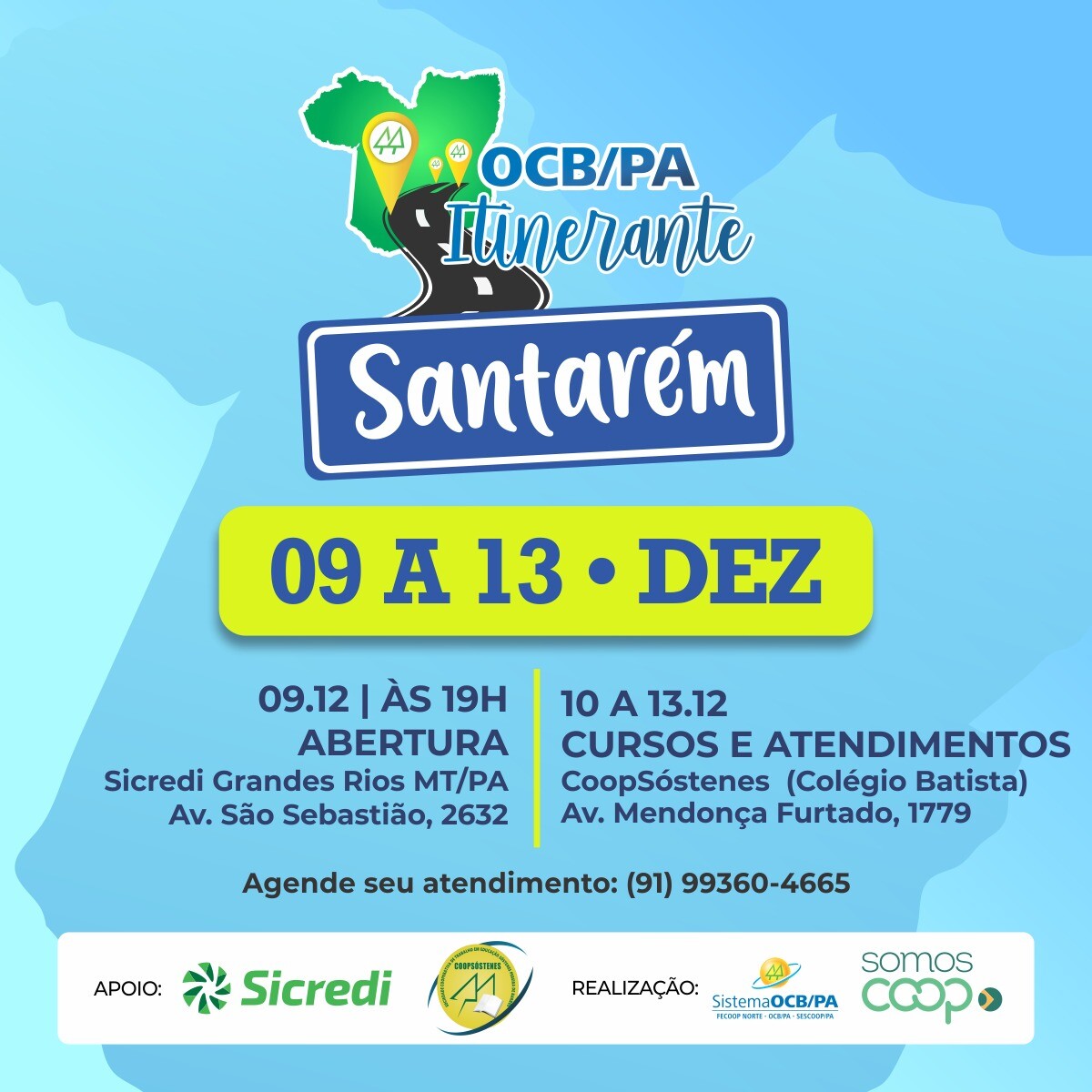 OCB/PA Itinerante chega a Santarém