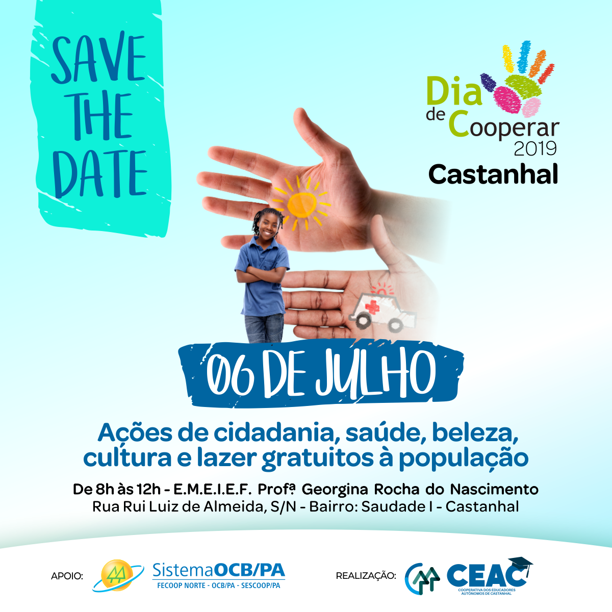 Bairro da COHAB será beneficiado pelo Dia C em Castanhal