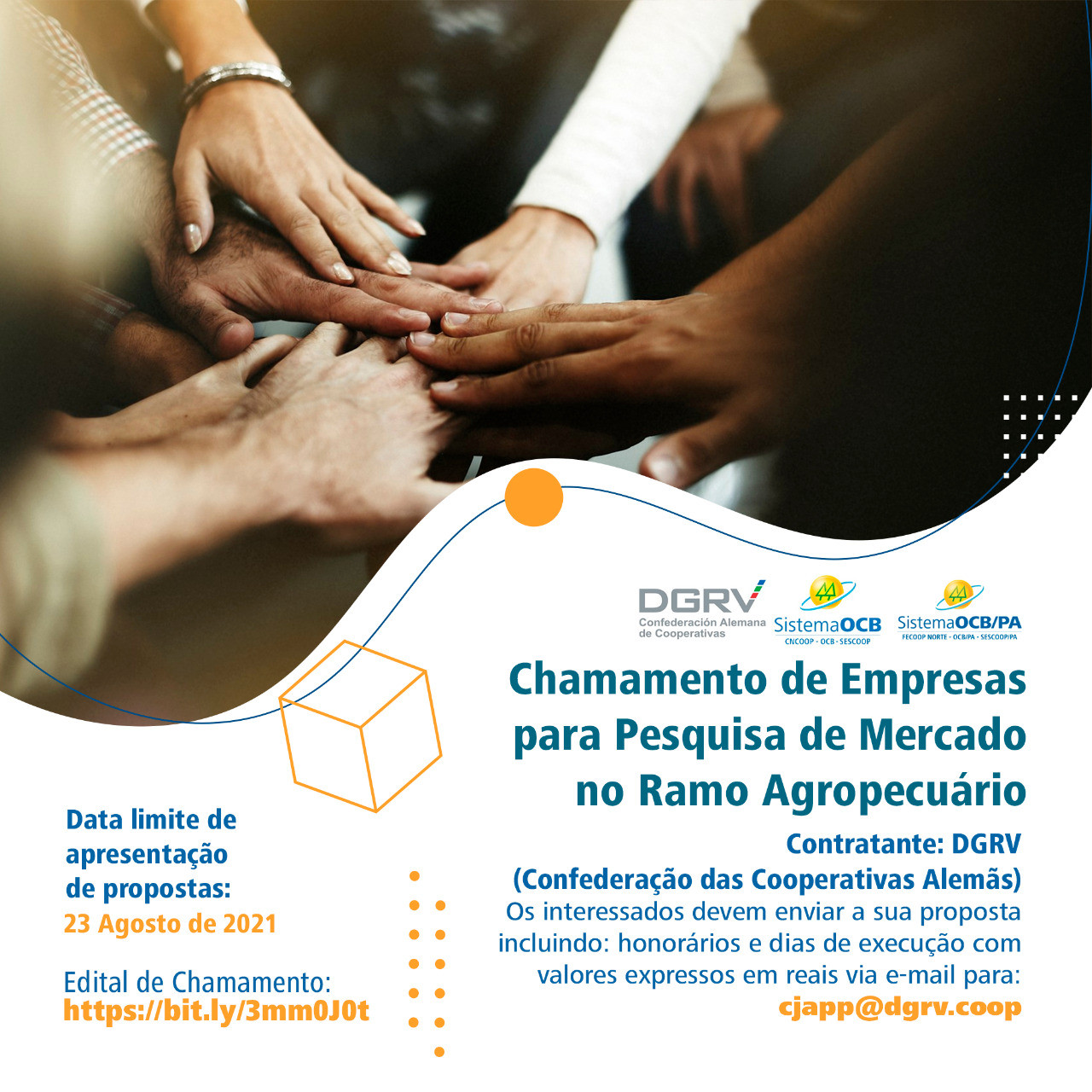 DGRV faz chamamento para pesquisa de mercado