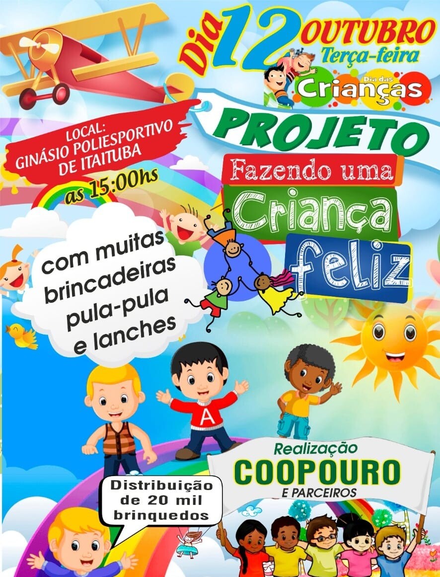 COOPOURO realiza ação para o dia das crianças