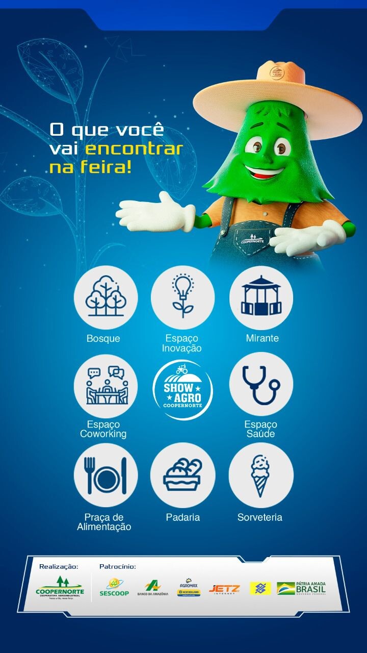 SHOW AGRO COOPERNORTE: já é na próxima semana!