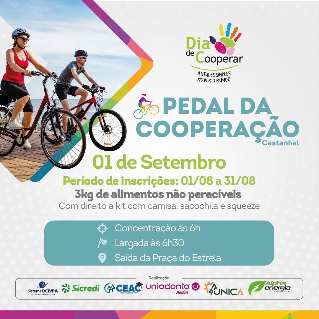 Castanhal se prepara para o 4º Pedal da Cooperação