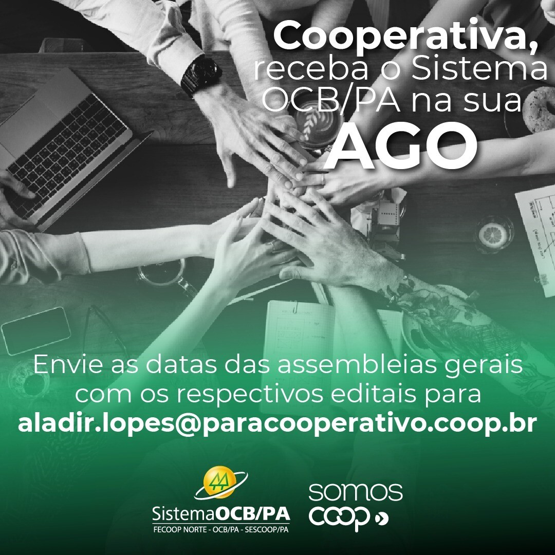 Receba o Sistema OCB/PA em sua AGO