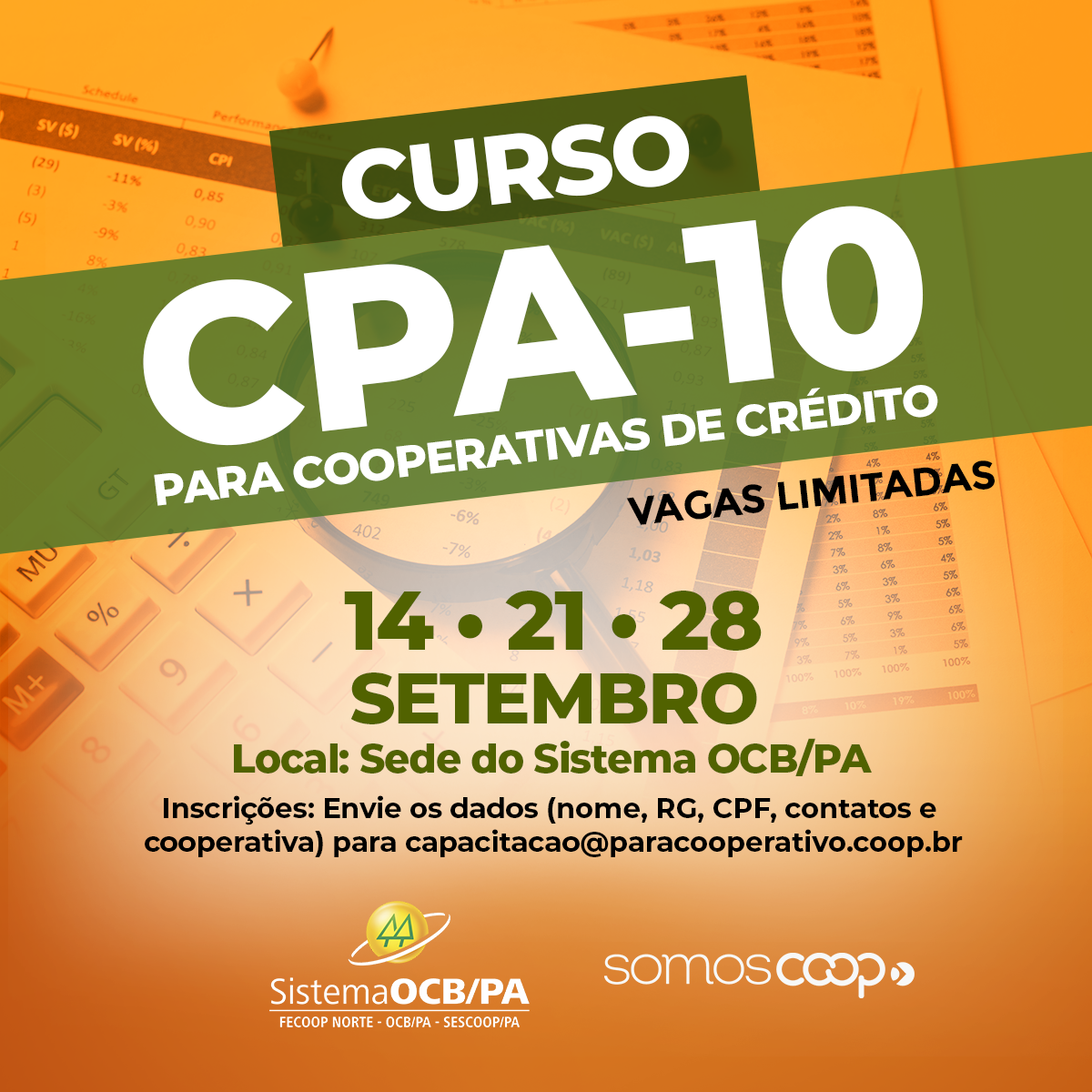 Sistema OCB/PA lança nova edição do curso para a CPA-10