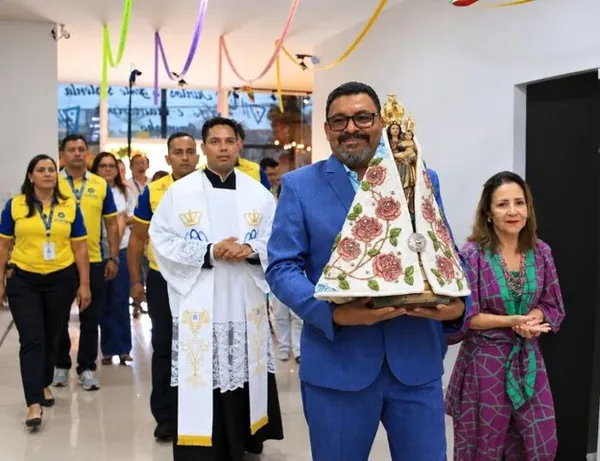 Sistema OCB/PA celebra visita da imagem peregrina de Nossa Senhora de Nazaré